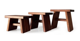 Shark Anatolia Maun Ahşap Banyo Taburesi Oturak - 8