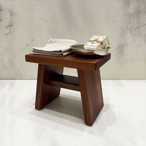 Shark Anatolia Maun Ahşap Banyo Taburesi Oturak - 10