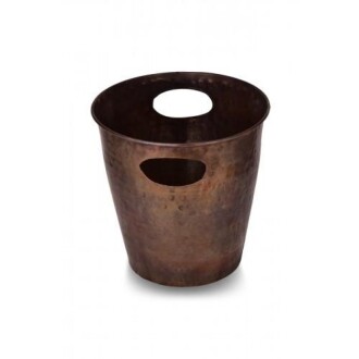 Copper Ice Bucket Antique Look 24cm