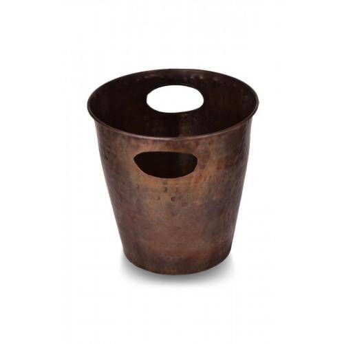 Shark Anatolia Mercan Bakır Buz Kovası Antik 24cm - 1