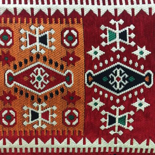 Shark Anatolia Milas Şark Köşesi İkili Sedir Takımı Kırmızı - 8