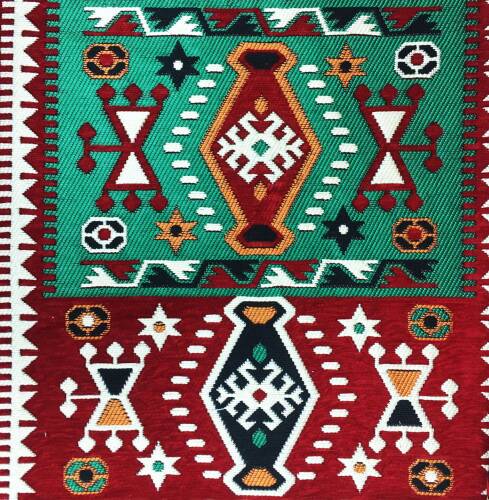 Shark Anatolia Milas Şark Köşesi İkili Sedir Takımı Kırmızı - 9