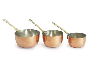 Shark Anatolia Mini Şef Gasarol Bakır Sosluk 3'lü Takım - 4