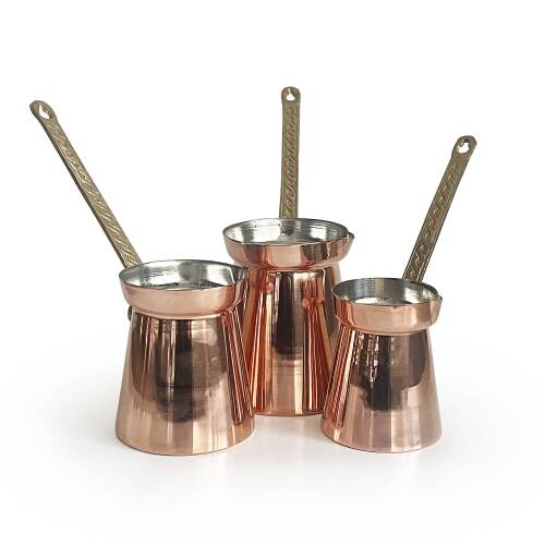 Shark Anatolia Moda Bakır Cezve - 10