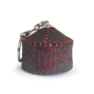 Shark Anatolia Nomad Tent Keychain Brown