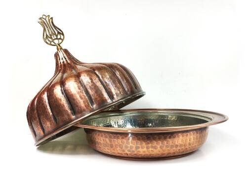 Shark Anatolia Paşaçadırı Yuvarlak Kapaklı Sahan 28cm - 5