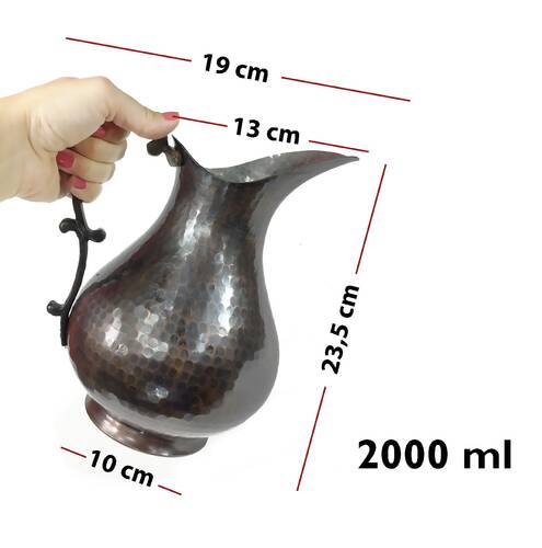 Shark Anatolia Pınar Antik Bakır Sürahi No:2