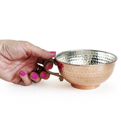 Shark Anatolia Pınarbaşı Bakır Ayran Tası - 3