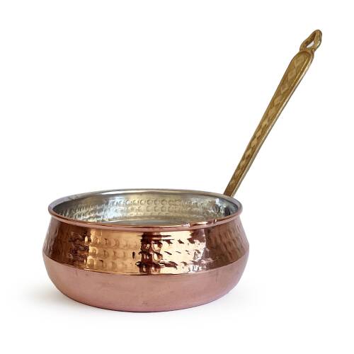 Shark Anatolia Pirinç Kulplu Bakır Salsa Sosluk No:1 - 2