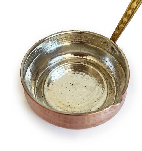 Shark Anatolia Pirinç Kulplu Bakır Salsa Sosluk No:1 - 9