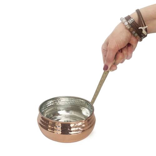 Shark Anatolia Pirinç Kulplu Bakır Salsa Sosluk No:2 - 4