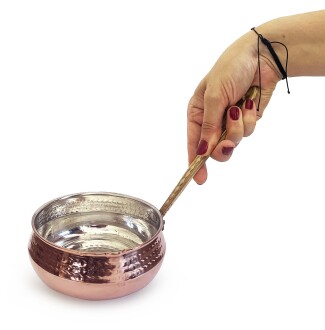 Shark Anatolia Pirinç Kulplu Bakır Salsa Sosluk No:3 - 4