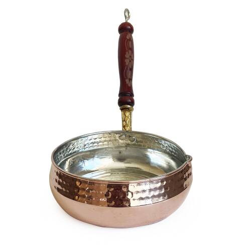 Shark Anatolia Pirinç Kulplu Bakır Salsa Sosluk No:3 - 3