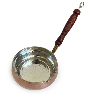 Shark Anatolia Pirinç Kulplu Bakır Salsa Sosluk No:3 - 5