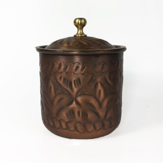 Shark Anatolia Safran Antique Look Copper Spice Storage #1