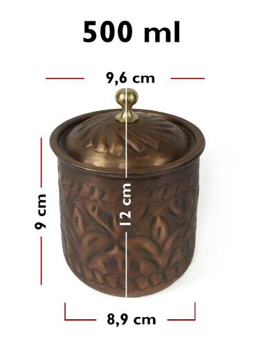 Shark Anatolia Safran Antik Bakır Baharatlık No:1 - 5