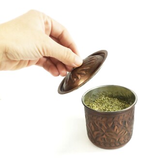 Shark Anatolia Safran Antik Bakır Baharatlık No:1 - 6