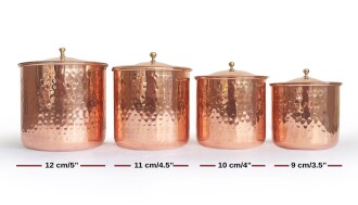 Shark Anatolia Safran El Dövmesi Bakır Baharatlık 11cm - 6