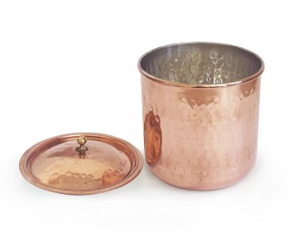 Shark Anatolia Safran El Dövmesi Bakır Baharatlık 9cm - 7