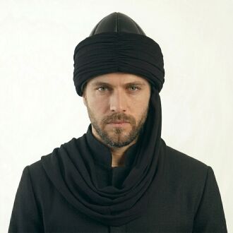Traditional Ertugrul Sarik Bork Hat Black