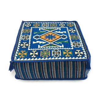Shark Anatolia Şark Köşesi Masası Puf Anadolu Mavi - 2
