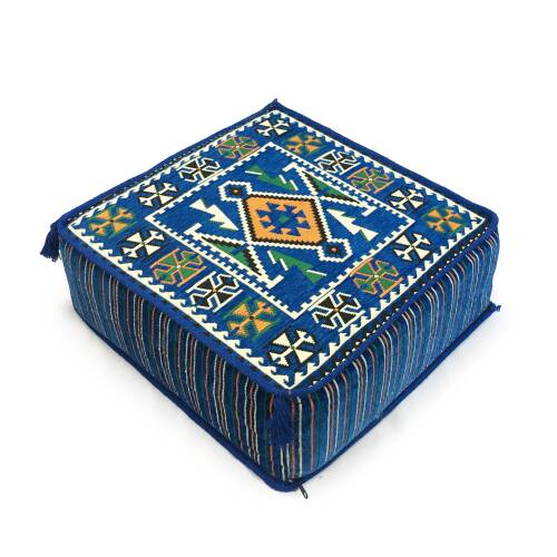 Shark Anatolia Şark Köşesi Masası Puf Anadolu Mavi - 3