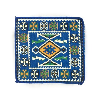 Shark Anatolia Şark Köşesi Masası Puf Anadolu Mavi - 4