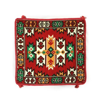 Shark Anatolia Şark Köşesi Masası Puf Apaçi Kırmızı - 3