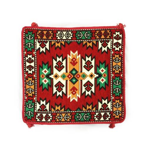 Shark Anatolia Şark Köşesi Masası Puf Apaçi Kırmızı - 3