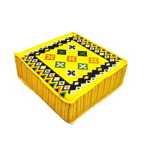 Shark Anatolia Şark Köşesi Masası Puf Katar Sarı - 3