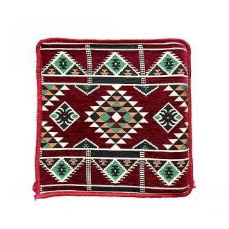 Shark Anatolia Şark Köşesi Masası Puf Kilim Bordo - 8
