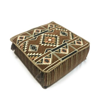Shark Anatolia Şark Köşesi Masası Puf Kilim Kahve - 3