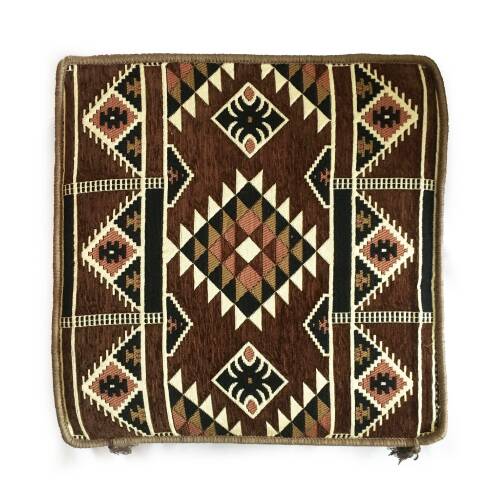 Shark Anatolia Şark Köşesi Masası Puf Kilim Kahve - 8
