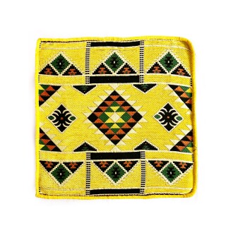 Shark Anatolia Şark Köşesi Masası Puf Kilim Sarı - 7