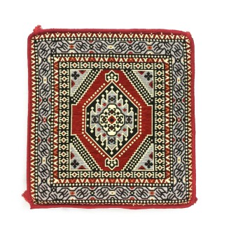 Shark Anatolia Şark Köşesi Masası Puf Oryantal Kırmızı - 8