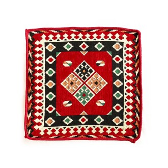 Shark Anatolia Şark Köşesi Masası Puf Ürgüp Kırmızı - 8