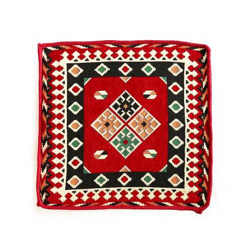 Shark Anatolia Şark Köşesi Masası Puf Ürgüp Kırmızı - 8