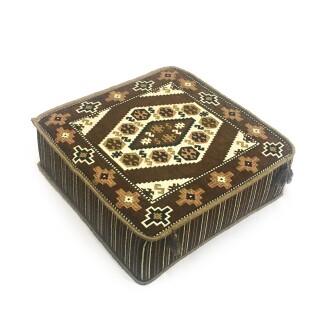 Shark Anatolia Şark Köşesi Masası Puf Yörük Kahve 