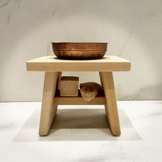 Shark Anatolia Sedir Ahşap Banyo Taburesi Oturak - 2