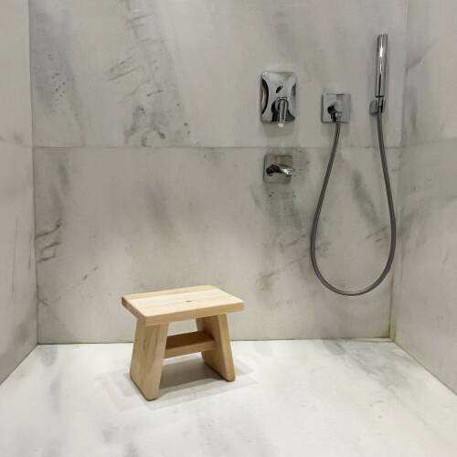 Shark Anatolia Sedir Ahşap Banyo Taburesi Oturak - 3