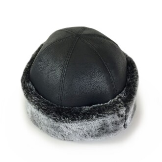 Shark Anatolia Silindir Börk Şapka Kırçıllı Siyah - 6