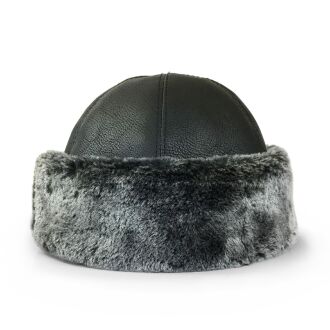 Shark Anatolia Silindir Börk Şapka Kırçıllı Siyah - 3