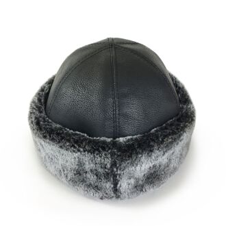 Shark Anatolia Silindir Börk Şapka Kırçıllı Siyah - 4