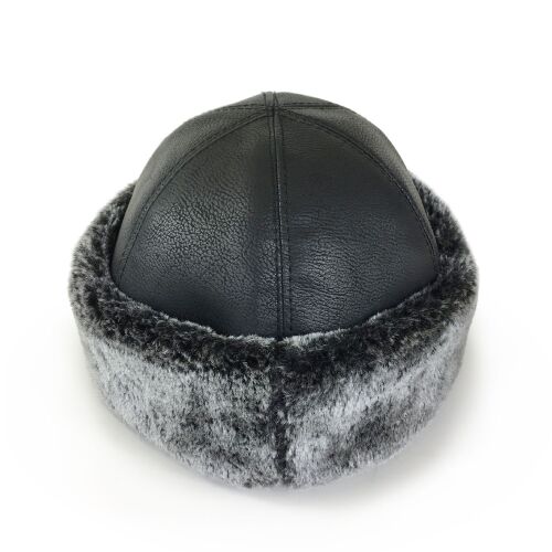 Shark Anatolia Silindir Börk Şapka Kırçıllı Siyah - 4