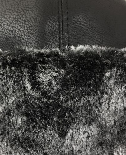 Shark Anatolia Silindir Börk Şapka Kırçıllı Siyah - 9