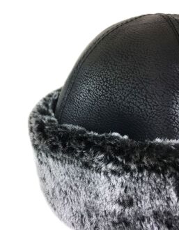 Shark Anatolia Silindir Börk Şapka Kırçıllı Siyah - 10