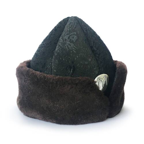 Shark Anatolia Siyah Desenli Börk Şapka 10-13 Yaş - 2