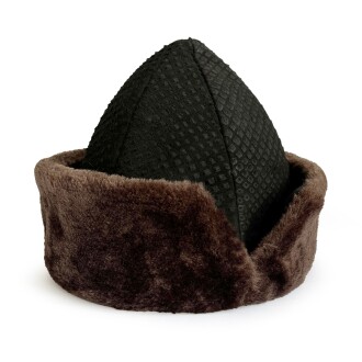 Shark Anatolia Siyah Desenli Börk Şapka - 2