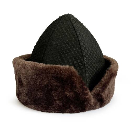 Shark Anatolia Siyah Desenli Börk Şapka - 2