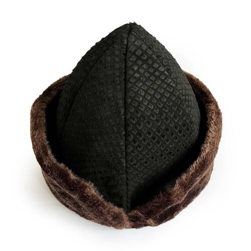 Shark Anatolia Siyah Desenli Börk Şapka - 4